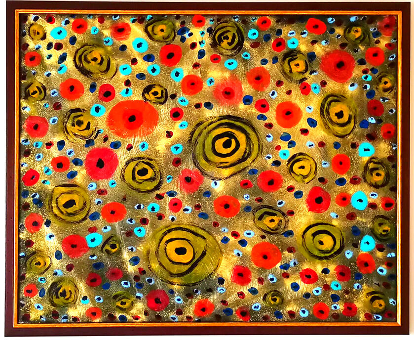 Oil on canvas. Original artwork.